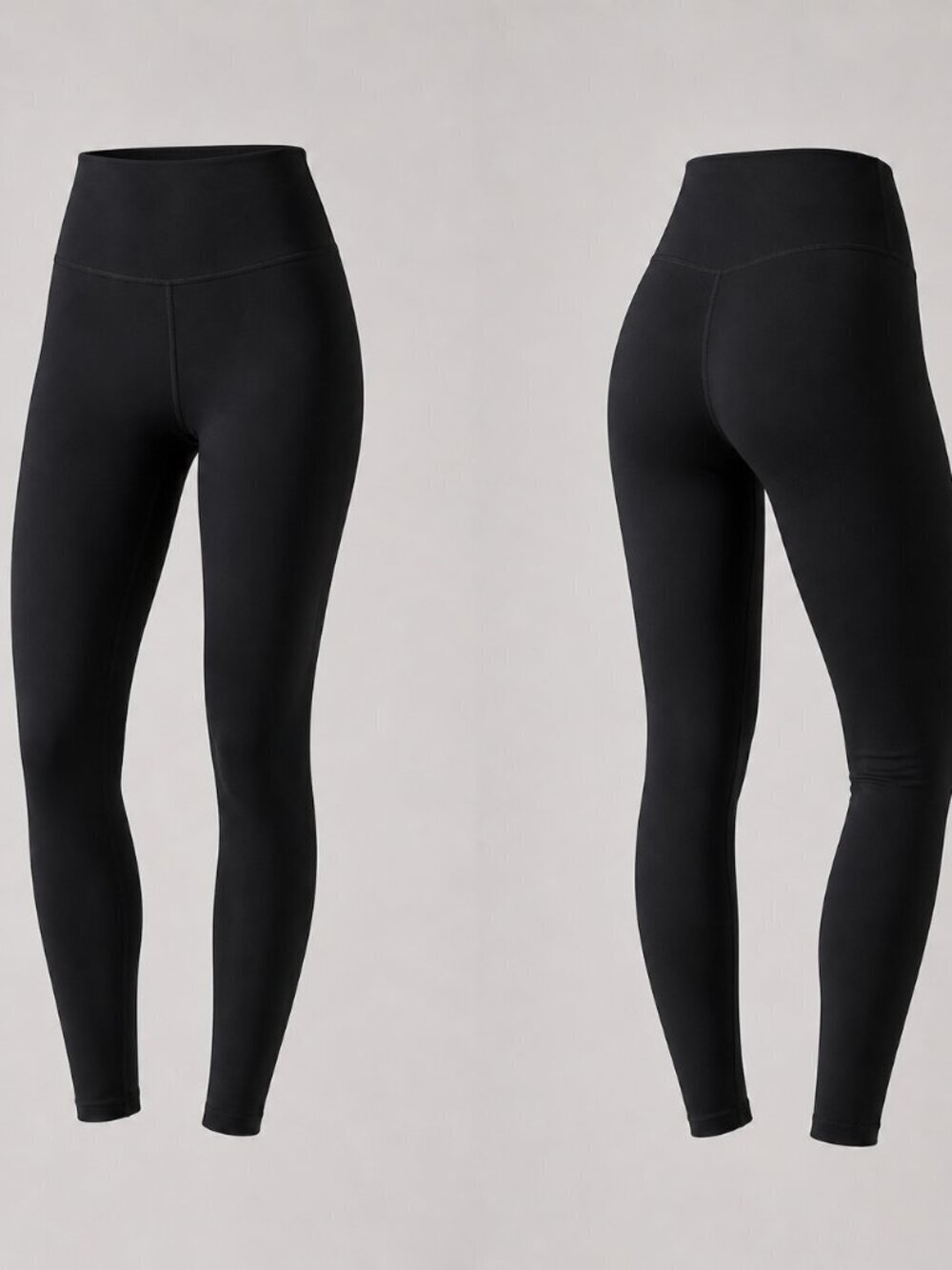 Athleta Black Leggings Womens XS High Rise Athletic Yoga Pants 27 Inseam